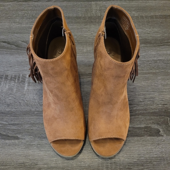 Rampage Peep Toe Booties - Picture 5 of 6